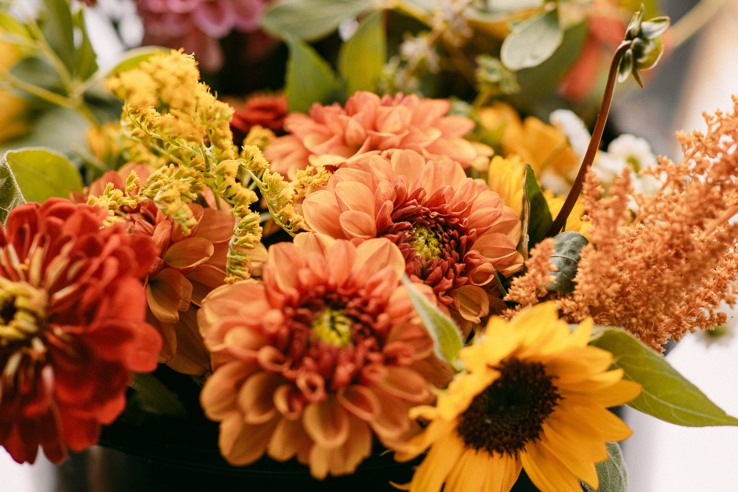 DIY Bucket Of Blooms