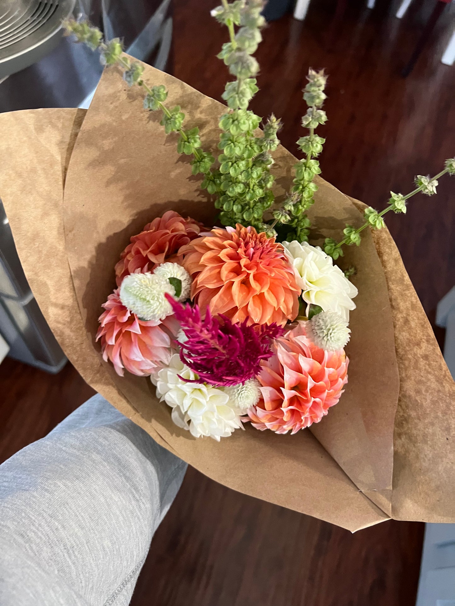 Wrapped Seasonal Bouquet