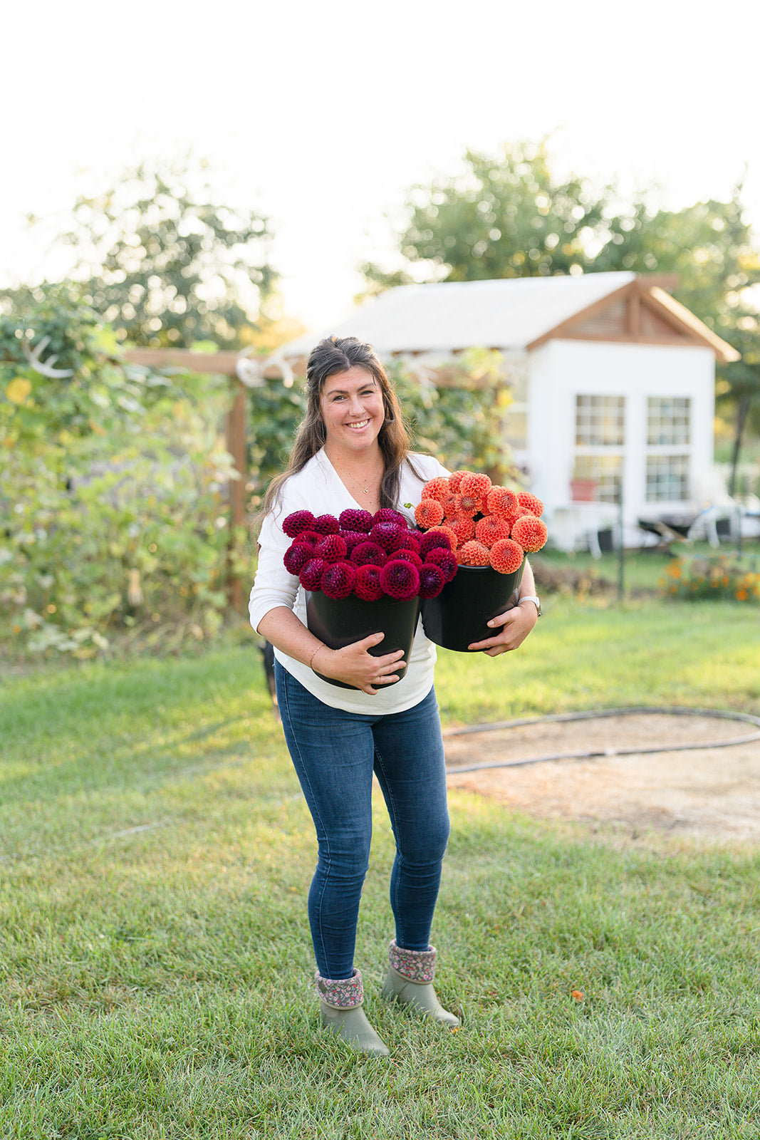 DIY Bucket Of Blooms